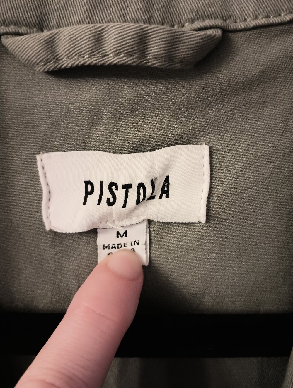 Pistola Makenna Jumpsuit Green Medium - Picture 4 of 8